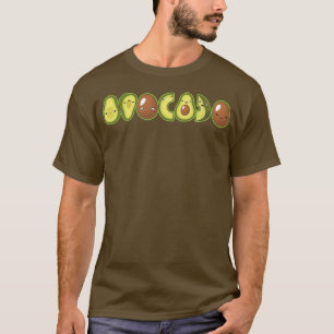 Avocado Lover Guac Guacamole Keto Ketogene vruchte T-shirt