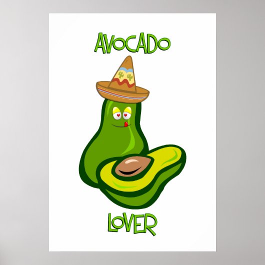 Avocado Lover Poster (Voorkant)