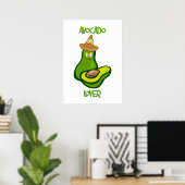 Avocado Lover Poster (Thuiskantoor)