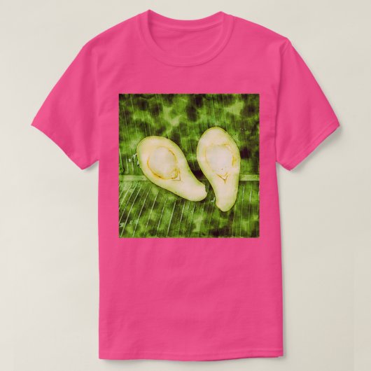 Avocado Lover waterverf 4 T-shirt (Design voorkant)