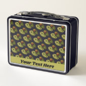 Avocado Lunch Box - Optionele personalisatie (Achterkant)