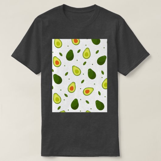 Avocado maakt het formulier leder t-shirt (Design voorkant)