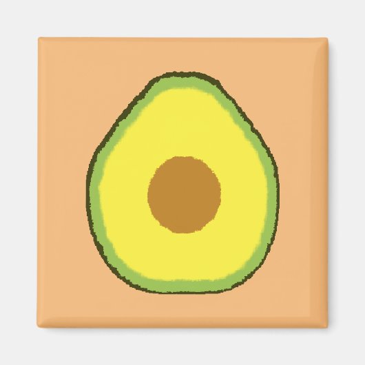 Avocado Magneet (Voorkant)
