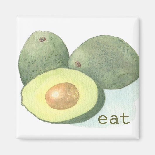 Avocado magneet (Voorkant)