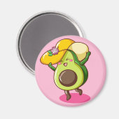 Avocado Magnet (Voorkant / Achterkant)