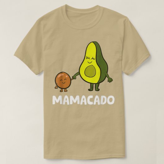 Avocado Mama Avocado Ma Funny Avocado Mamacado 8 T-shirt (Design voorkant)