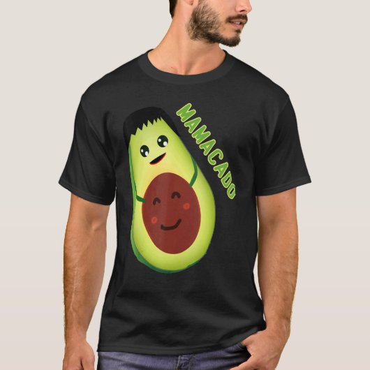 Avocado Mama Avocado Mam Avocado Mamacado T-shirt (Voorkant)