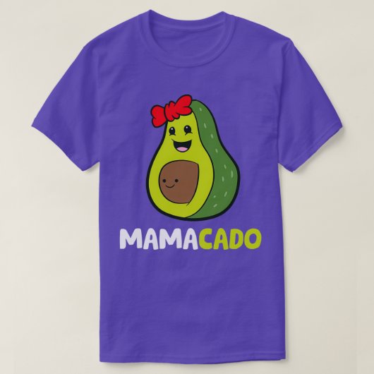 Avocado Mama Avocado mama Mamacado Avocado 2 T-shirt (Design voorkant)
