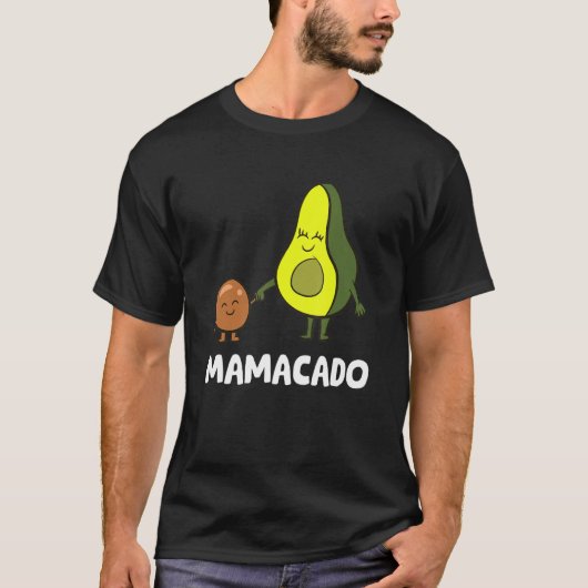 Avocado Mama Avocado Moeder Grappige Avocado Mamac T-shirt (Voorkant)