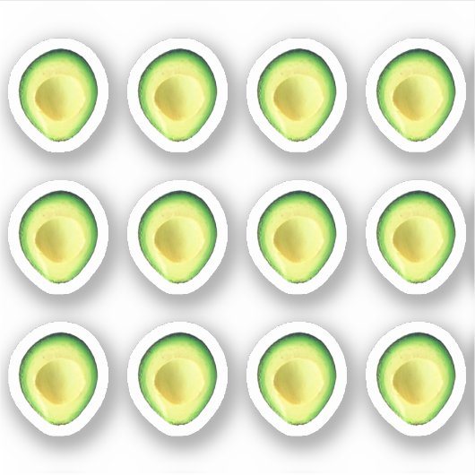Avocado Mania 4Marcia Sticker (Voorkant)