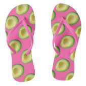 Avocado Mania Pink 4Alice Teenslippers (Voetbed)