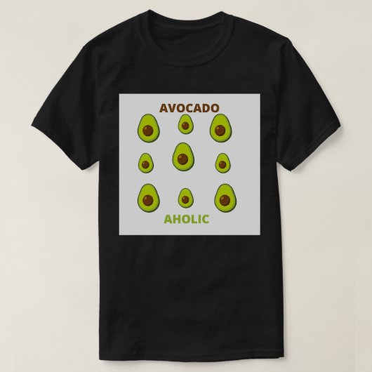 Avocado Mania T-shirt (Design voorkant)
