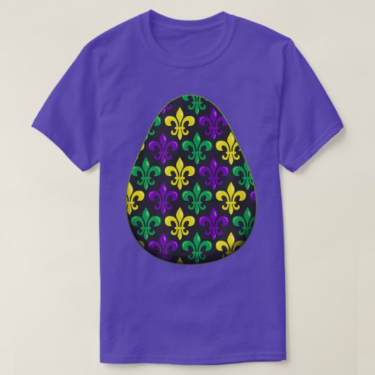 Avocado Mardi Gras T-shirt (Design voorkant)