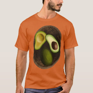 Avocado-minnaar-schenkingsafbeelding T-shirt