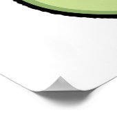 Avocado mit Herz Babycado für ein Baby Poster (Hoek)