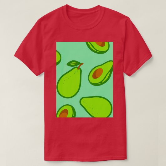 Avocado Mode Beauty Style T-shirt (Design voorkant)