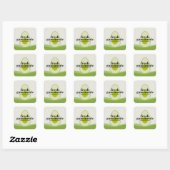Avocado - Modern Guacamole Label Sticker (Vel)
