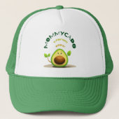 Avocado moeder om te zijn trucker pet (Voorkant)