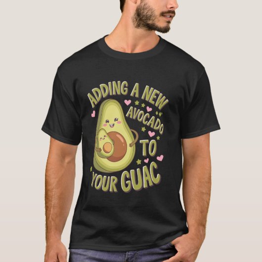 Avocado Moederschap T-shirt (Voorkant)