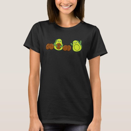 Avocado Mother Pregnant Pregnancy Proud Mum T-shirt (Voorkant)