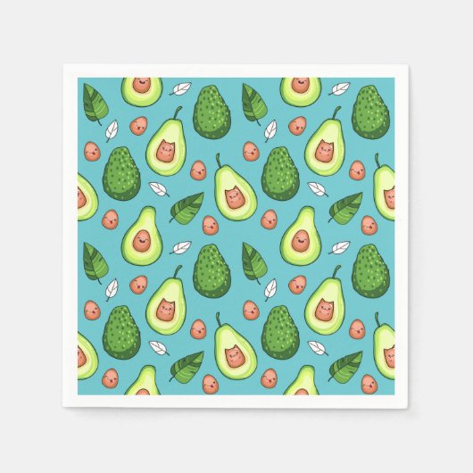 Avocado Napkins Servet (Voorkant)