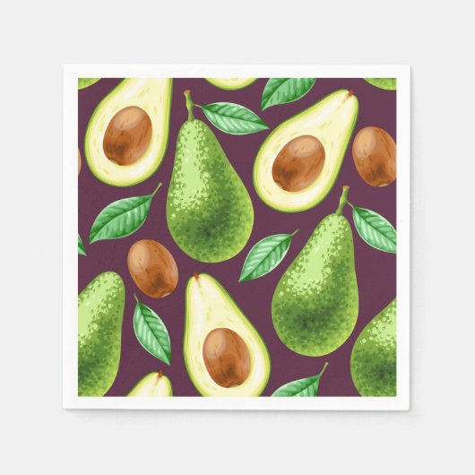 Avocado Napkins Servet (Voorkant)