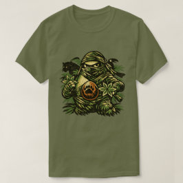 Avocado Ninja — Schaduw van de Jungle T-shirt
