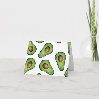 Avocado Note Card Kaart