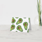 Avocado Note Card Kaart (Voorkant)