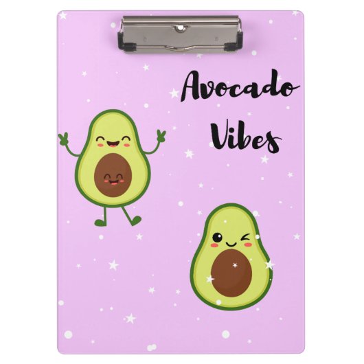 Avocado Notitieboek Klembord (Voorkant)