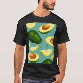 Avocado Oerwoud botanische klassieke TShirt