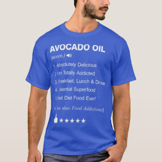 Avocado Oil Definition Betekenis grappig T-shirt