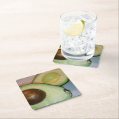 Avocado-Onderzetters Kartonnen Onderzetters (Insitu)