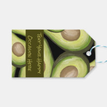Avocado ontwerp print cadeaukaart