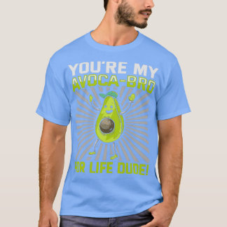 Avocado-ontwerp voor vegetariër en Vegan 14 T-shirt