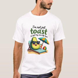 Avocado op vakantie - Funny Beach Life T-shirt