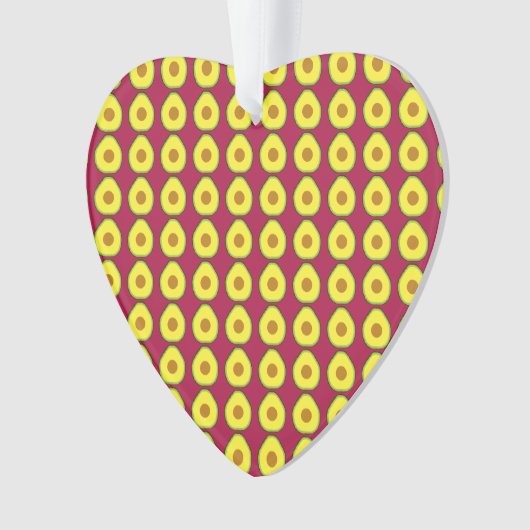 Avocado Ornament (voorkant)