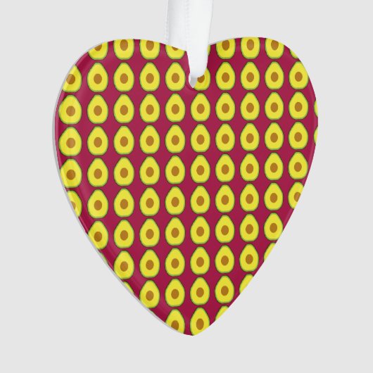 Avocado Ornament (voorkant)