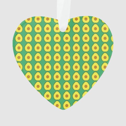 Avocado Ornament (achterkant)