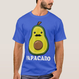 Avocado pa Vegan Guacamole Avocado Papacado Fathe T-shirt
