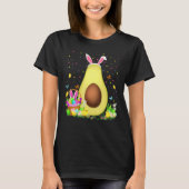 Avocado paaspaaspap Hunt Bunny Avocado Pasen T-shirt (Voorkant)
