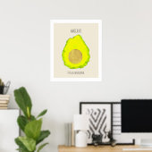 Avocado Painting Poster (Thuiskantoor)