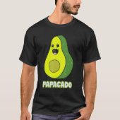 Avocado Papa Avocado Dad Avocado Papacado Father s T-shirt (Voorkant)