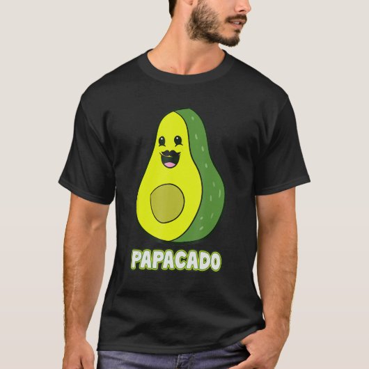 Avocado Papa Avocado Dad Avocado Papacado Father s T-shirt (Voorkant)