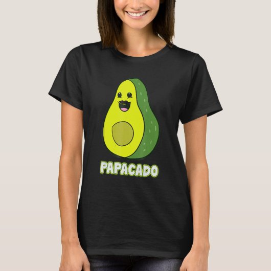Avocado Papa Avocado Dad Avocado Papacado Father s T-shirt (Voorkant)