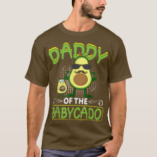 Avocado papa van de familie Babycado Avocado Vegan T-shirt