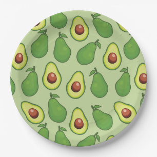 Avocado Papieren Bordje