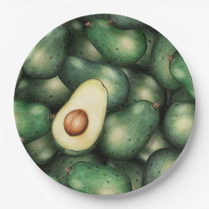 Avocado Papieren Bordje
