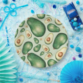 Avocado Papieren Bordje (Feest)