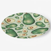 Avocado Papieren Bordje (Gekanteld)